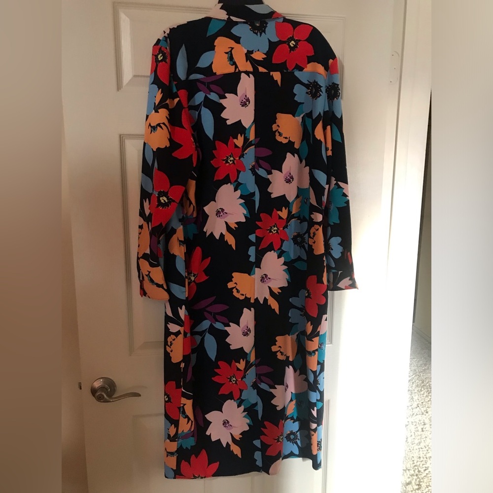 Long sleeve shirt dress Beautiful colors Brand new